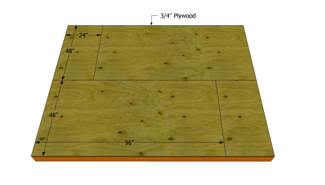 Shed Floor Plywood