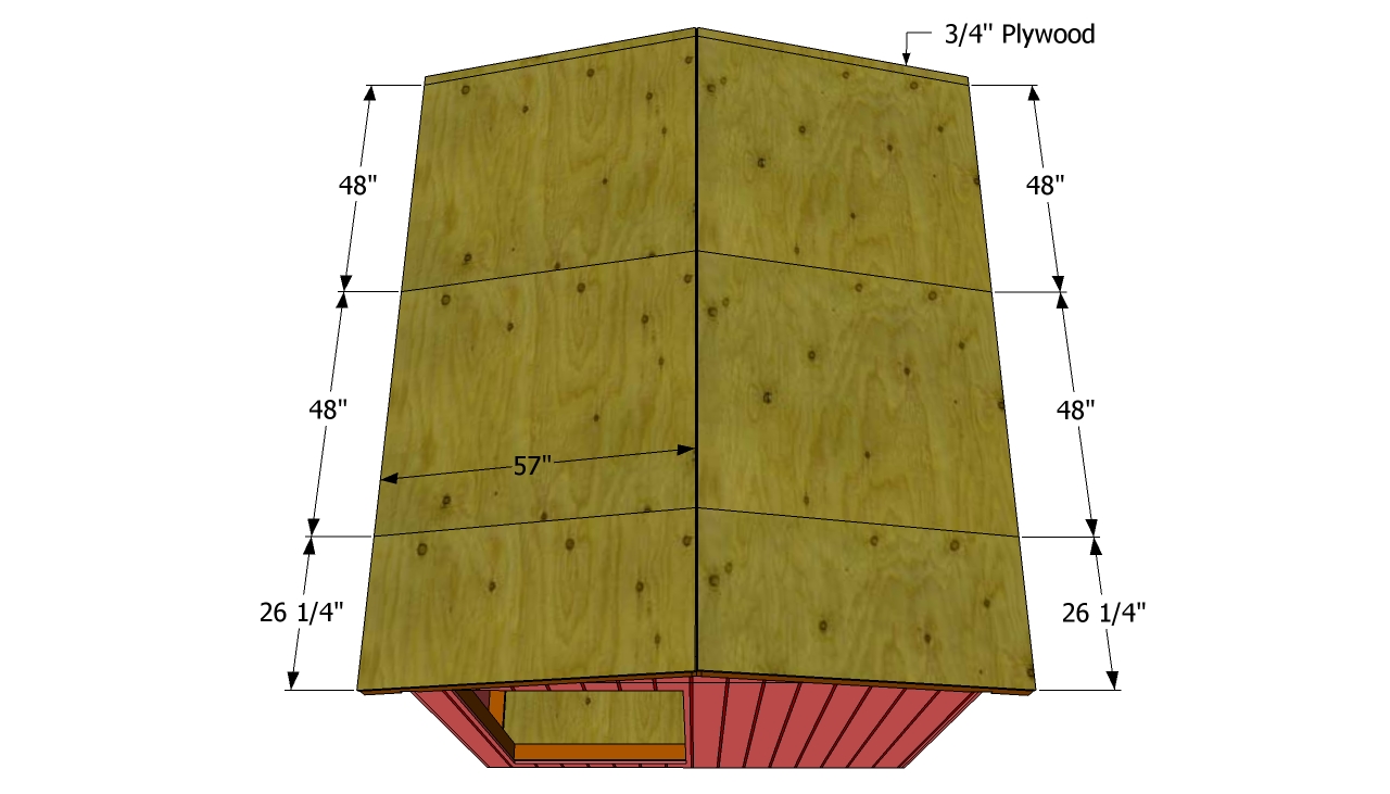  Build A Flat Roof http://myoutdoorplans.com/shed/building-a-shed-roof