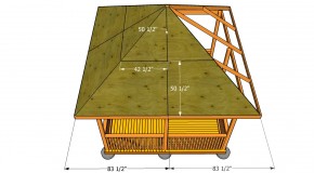 building gazebo roof »