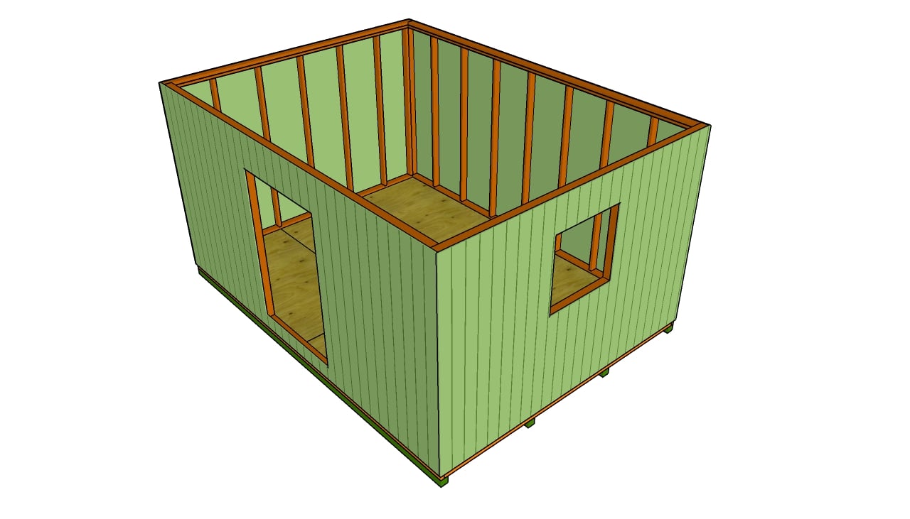 Large Shed Roof Plans | Free Outdoor Plans - DIY Shed, Wooden ...