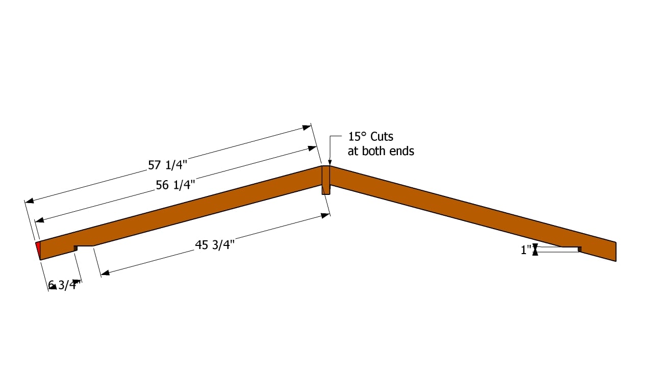 Building Rafters for a Shed Roof