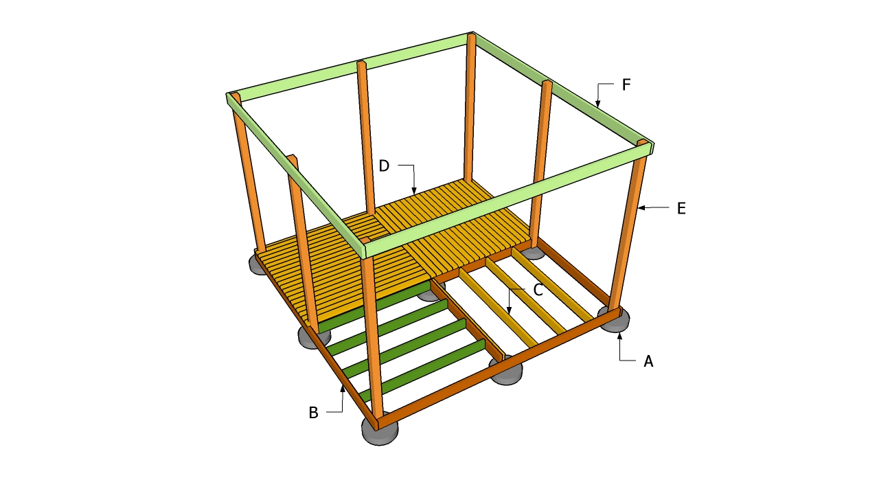 12X12 Square Gazebo Plans