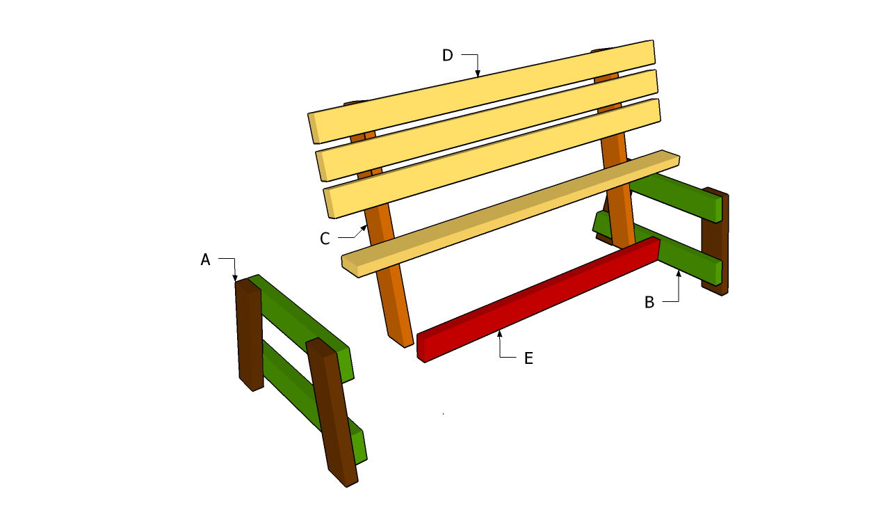 Free Wooden Garden Seat Plans | scyci.com