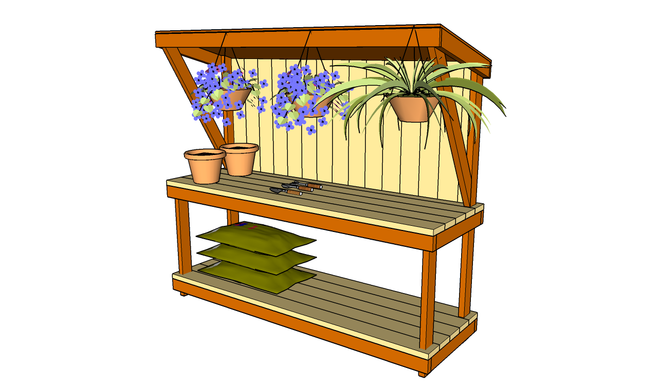 Garden Work Benches Plans