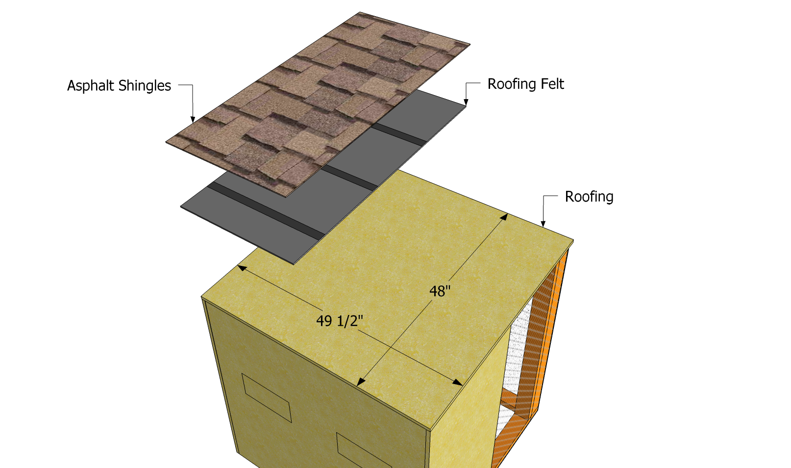 Roofing a Shed Roof with Shingles