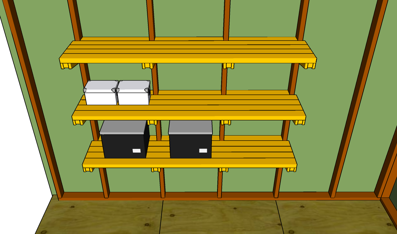 Garage Storage Shelves Plans