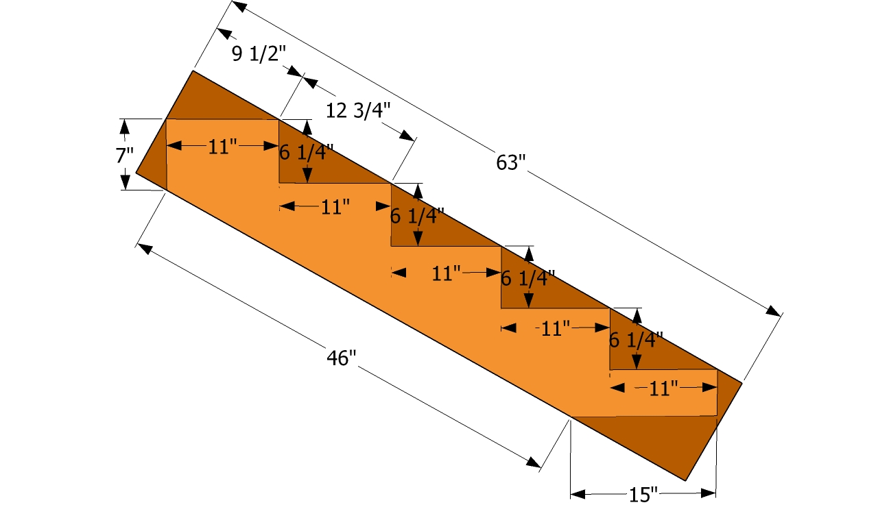 Build Deck Stair Stringers