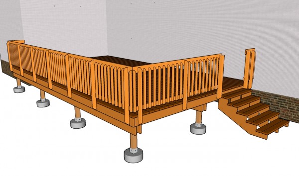 Deck railing plans