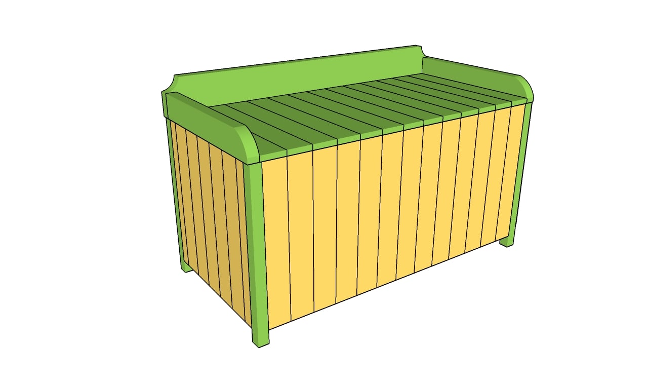 Deck Box Plans | MyOutdoorPlans | Free Woodworking Plans and Projects