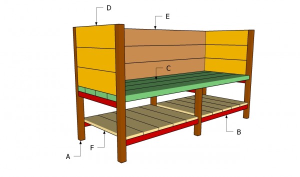 wood to make bunk beds