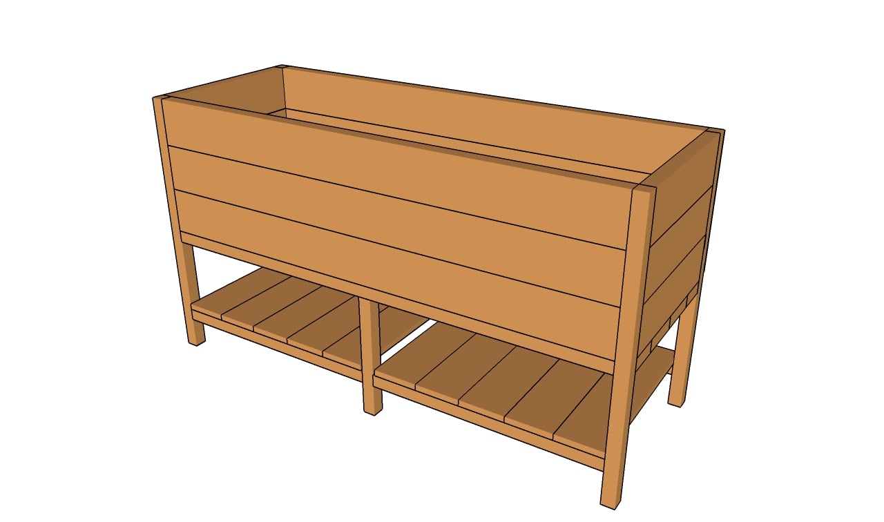 Deck Planter Plans | MyOutdoorPlans | Free Woodworking ...