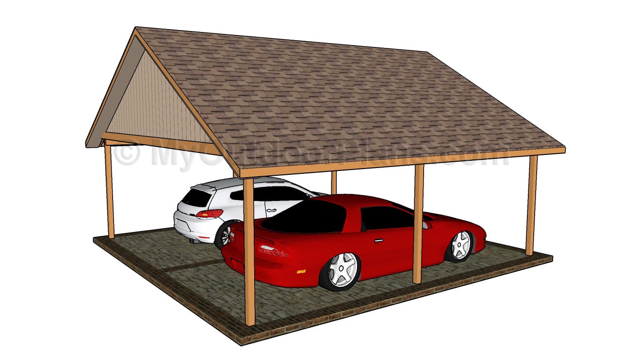 Wood Carport Designs | Free Outdoor Plans - DIY Shed, Wooden Playhouse ...