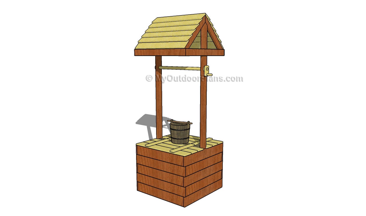 Wishing Well Plans Free | Free Outdoor Plans - DIY Shed, Wooden ...
