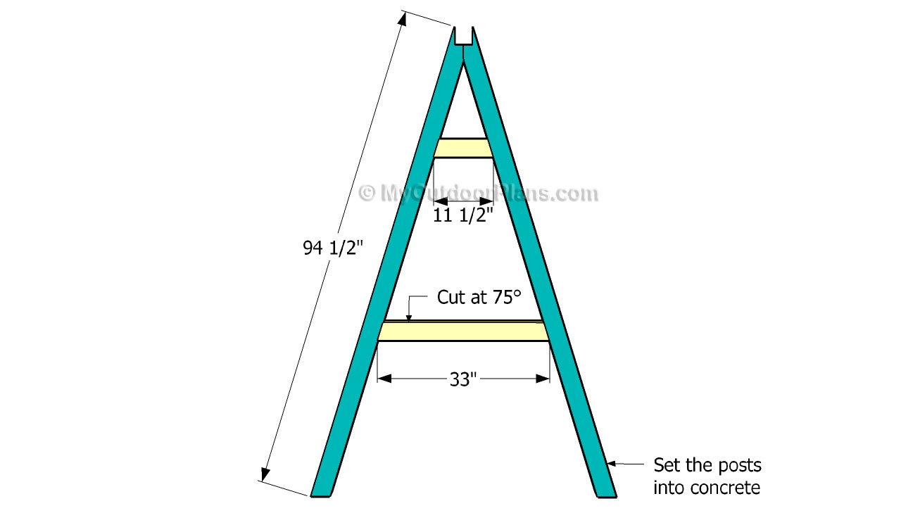 Outdoor Swing Plans  MyOutdoorPlans  Free Woodworking Plans and 