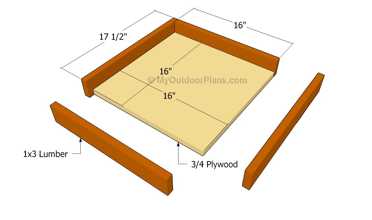 Wooden Platform Feeder Plans PDF Plans