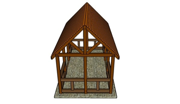 How to build an outdoor pavilion