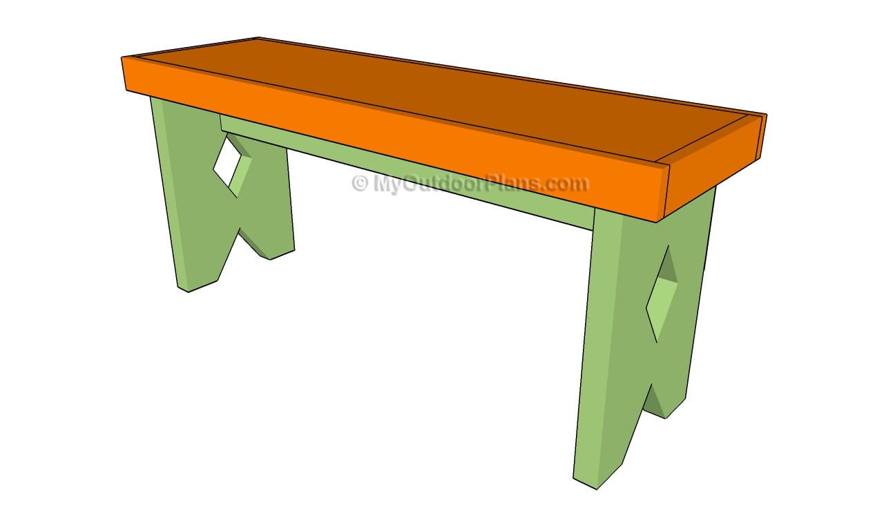 Simple Wood Bench Plans Free