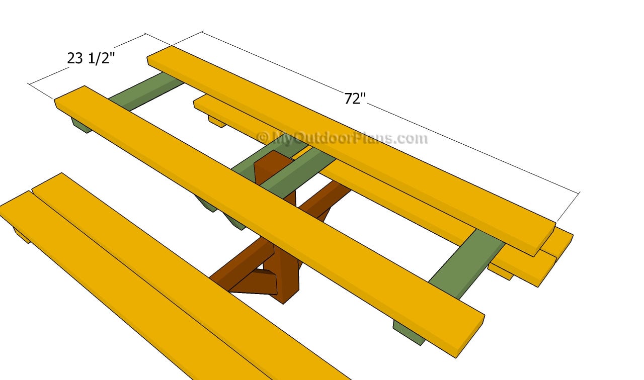 Wooden Picnic Table Plans
