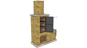 Brick BBQ Smoker Design Plans