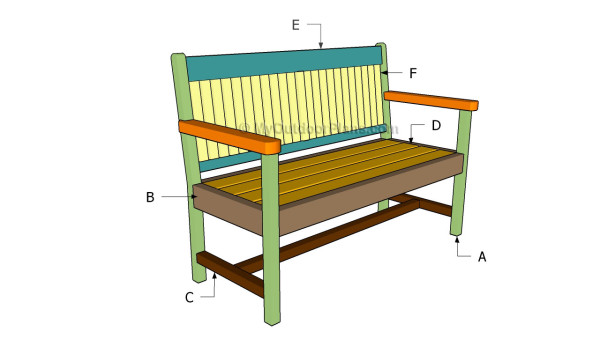 Wooden Garden Bench Plans