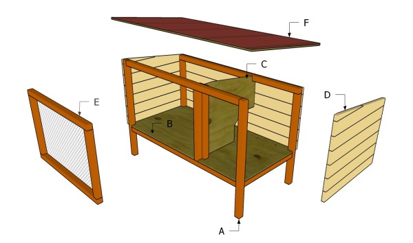 Building a rabbit hutch