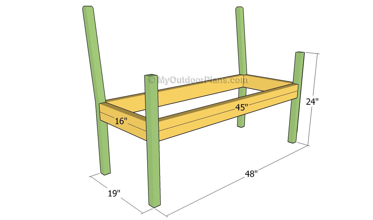 DIY Garden Bench Plans