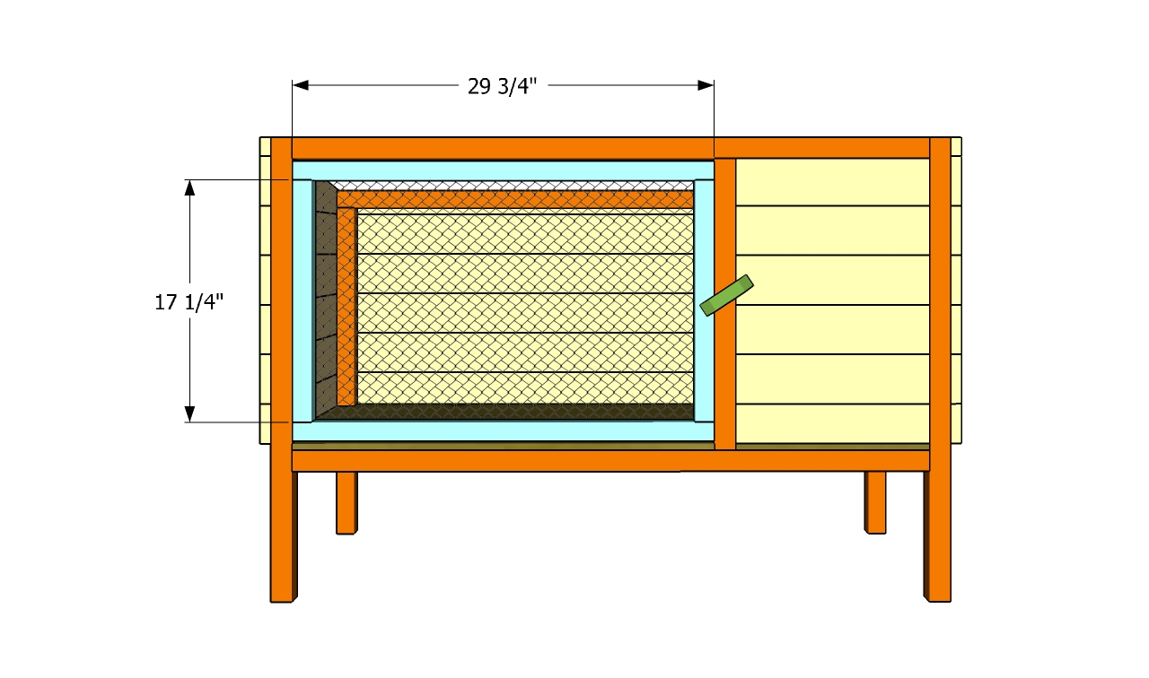 Outdoor Rabbit Hutch Plans | Free Outdoor Plans - DIY Shed, Wooden 