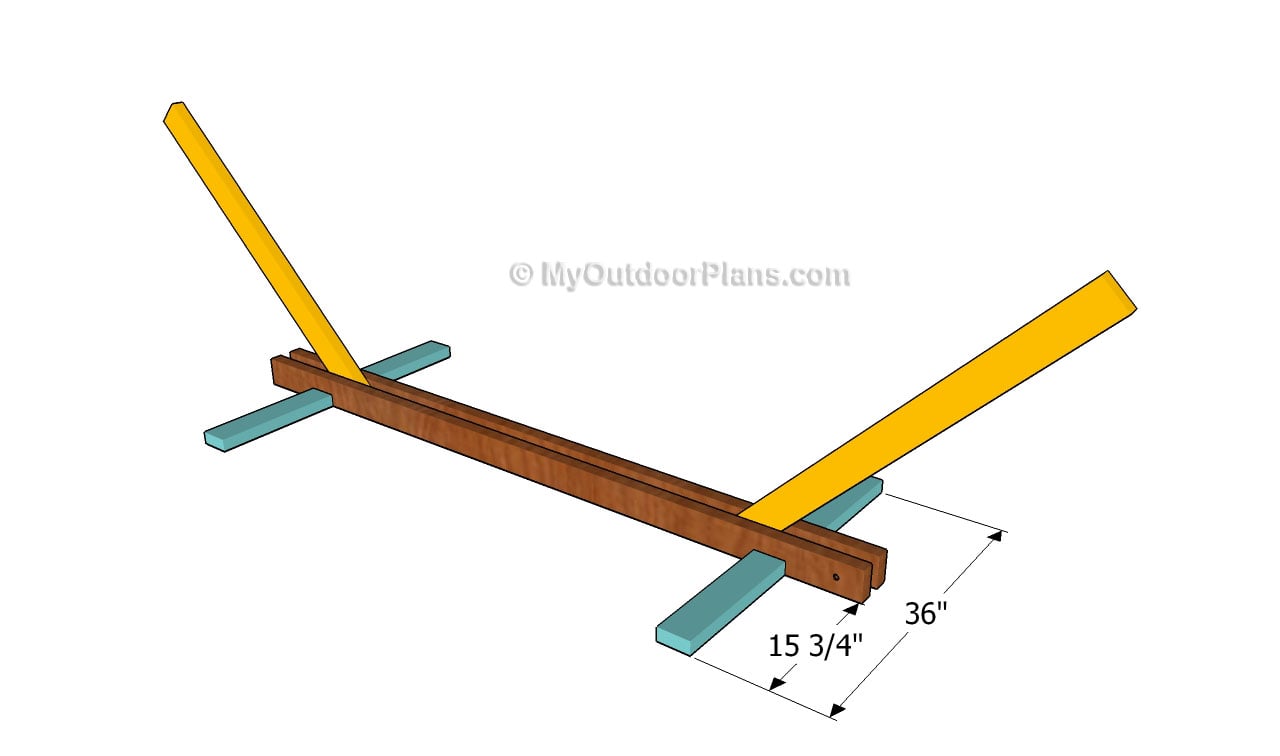 Wooden Hammok Stand Plans free wood fence design plans | pdfplans