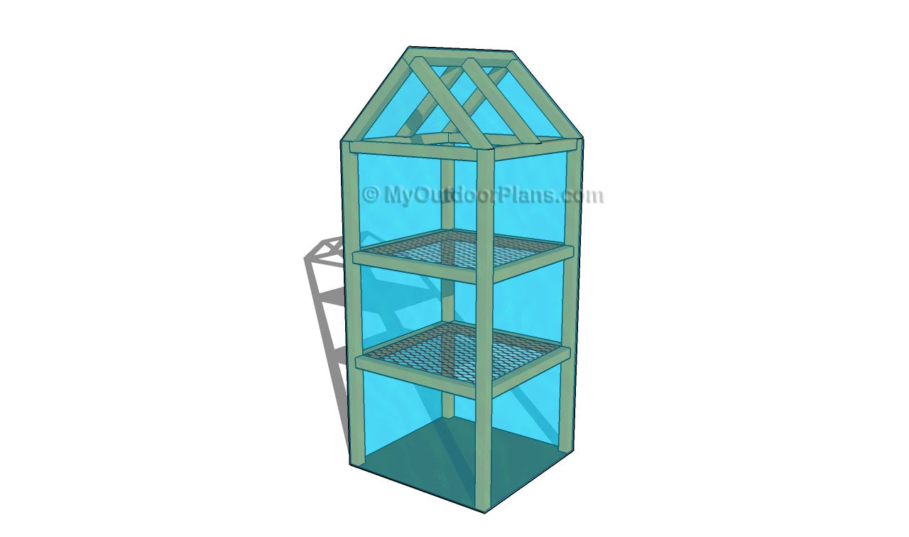 Mini Greenhouse Plans | Free Outdoor Plans - DIY Shed, Wooden ...