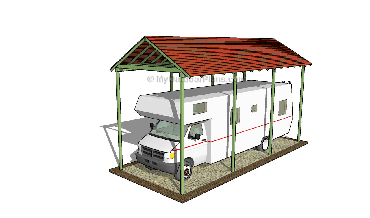 Rv Carport Plans | Free Outdoor Plans - DIY Shed, Wooden Playhouse 
