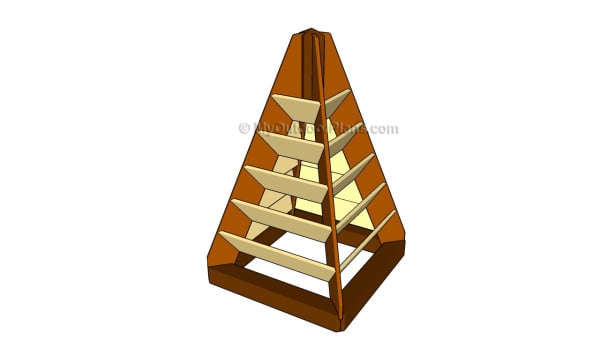 Strawberry tower plans