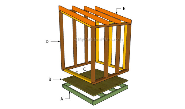 Generator Shed Plans | MyOutdoorPlans | Free Woodworking Plans and 