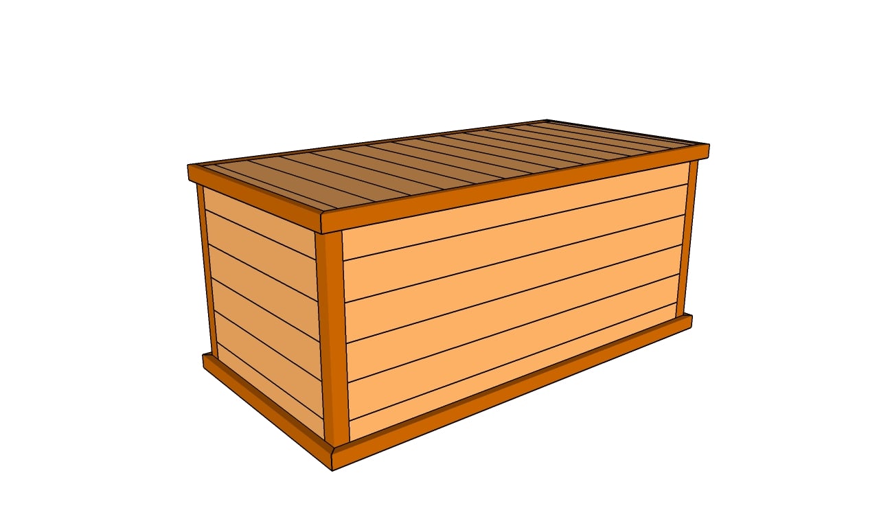 Deck Box Plans  Free Outdoor Plans - DIY Shed, Wooden Playhouse, Bbq 