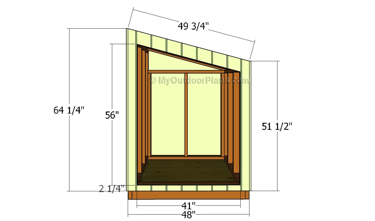 Generator Shed Door Plans | Free Outdoor Plans - DIY Shed, Wooden ...