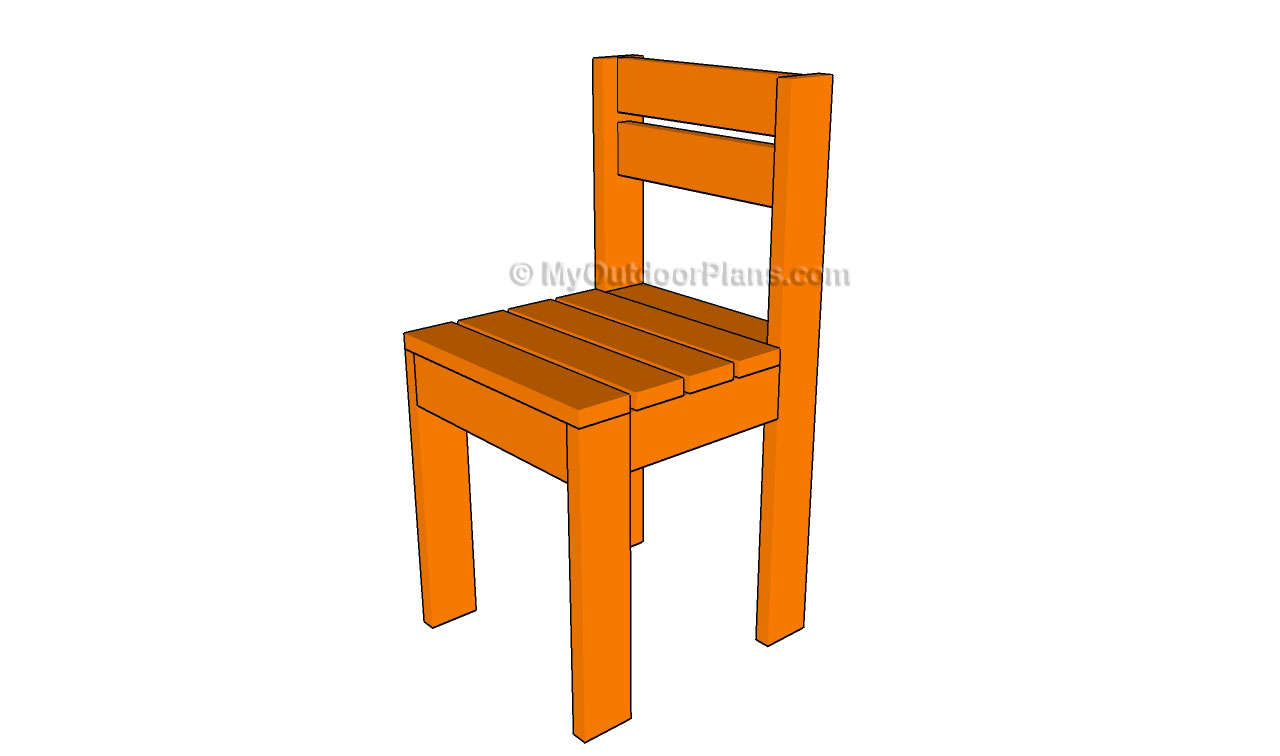 Kids Wooden Chair Plans
