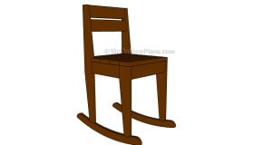 small rocking chair plans