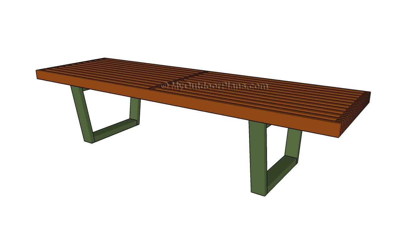 Outdoor Wood Benches Plans