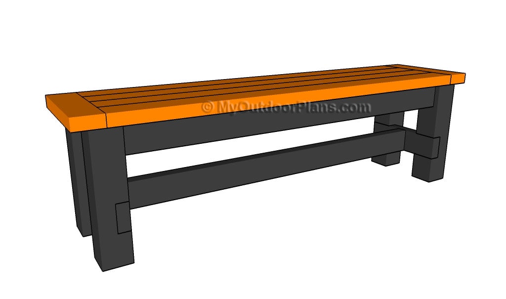 Bench Seat Plans  Free Outdoor Plans - DIY Shed, Wooden Playhouse 