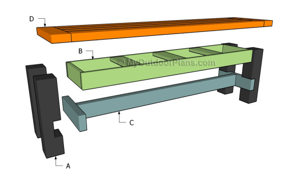 Bench Seat Plans | Free Outdoor Plans - DIY Shed, Wooden Playhouse ...