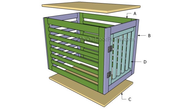 Building a dog crate