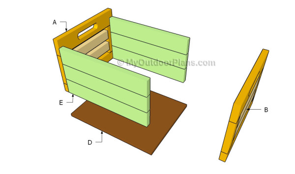 Building a wooden crate