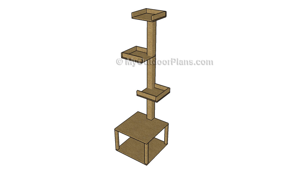 Diy Cat Tower Plans