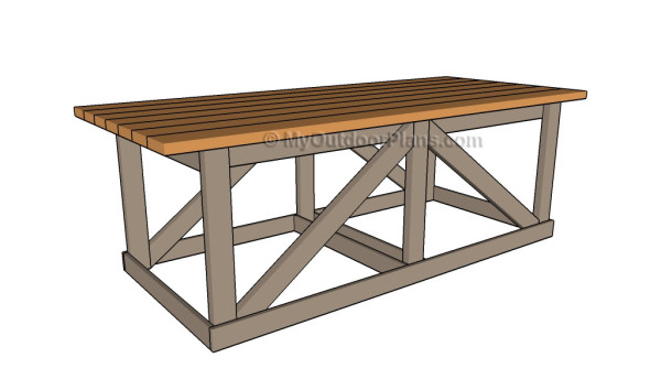 Wood table plans