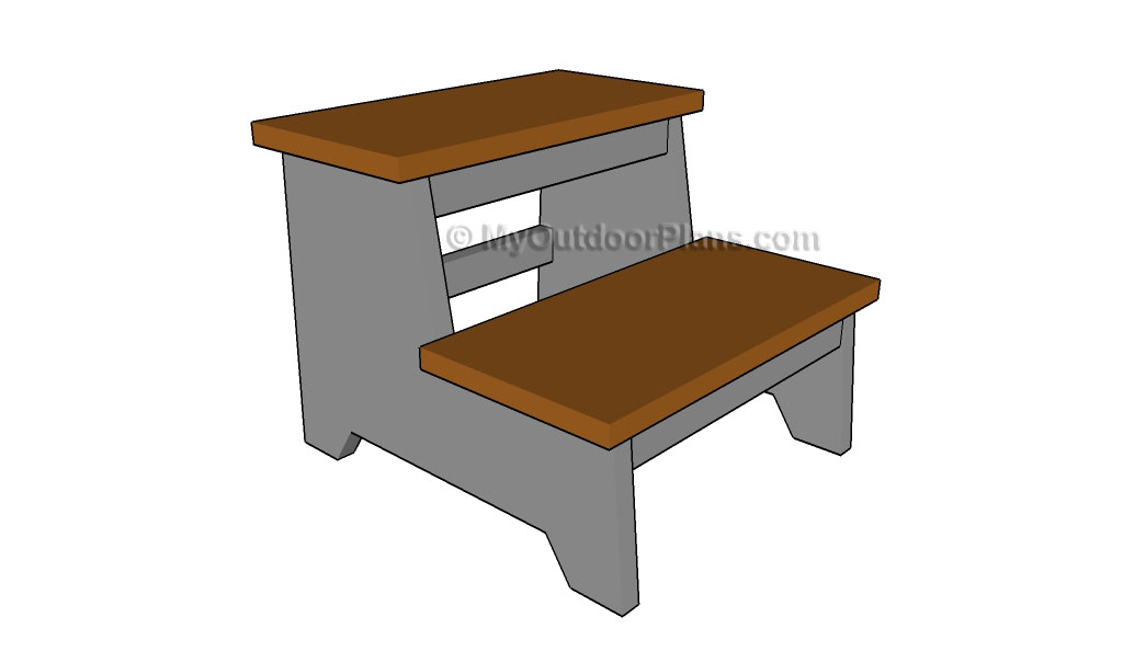 Wood Step Stool Plans