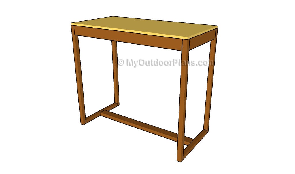 Outdoor Bar Table Plans Free
