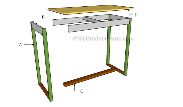 Building a bar table