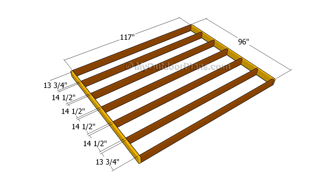 DIY Shed Floor Plans