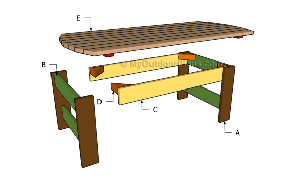 Building a patio table