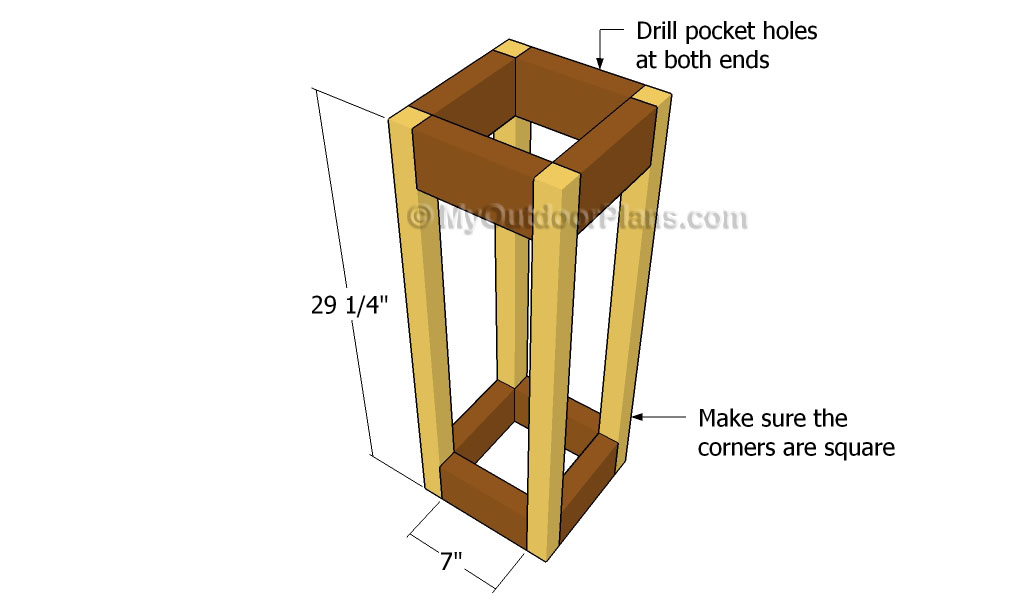 How to Build a Planter Box  Free Outdoor Plans - DIY Shed, Wooden 