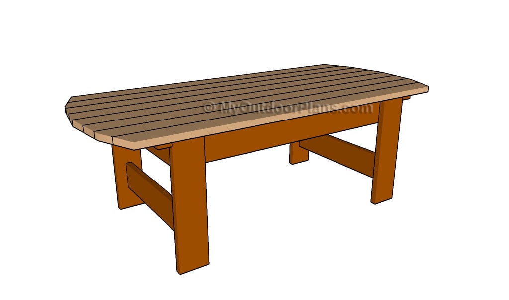 How to Build a Patio Table | Free Outdoor Plans - DIY Shed, Wooden 
